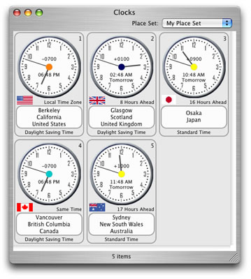 clocks